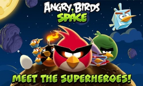 Angry Birds Space jsou tady